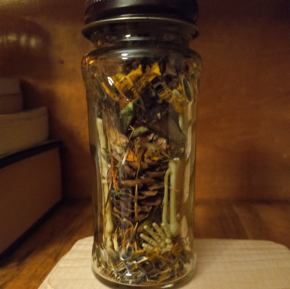 Skeletal specimen jars, set of 3, handmade - Picture 14 of 16